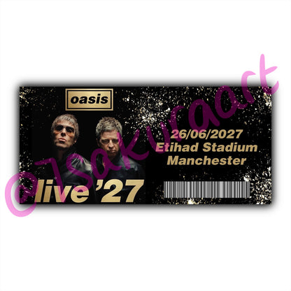 O 2027 Tour Souvenir Tickets