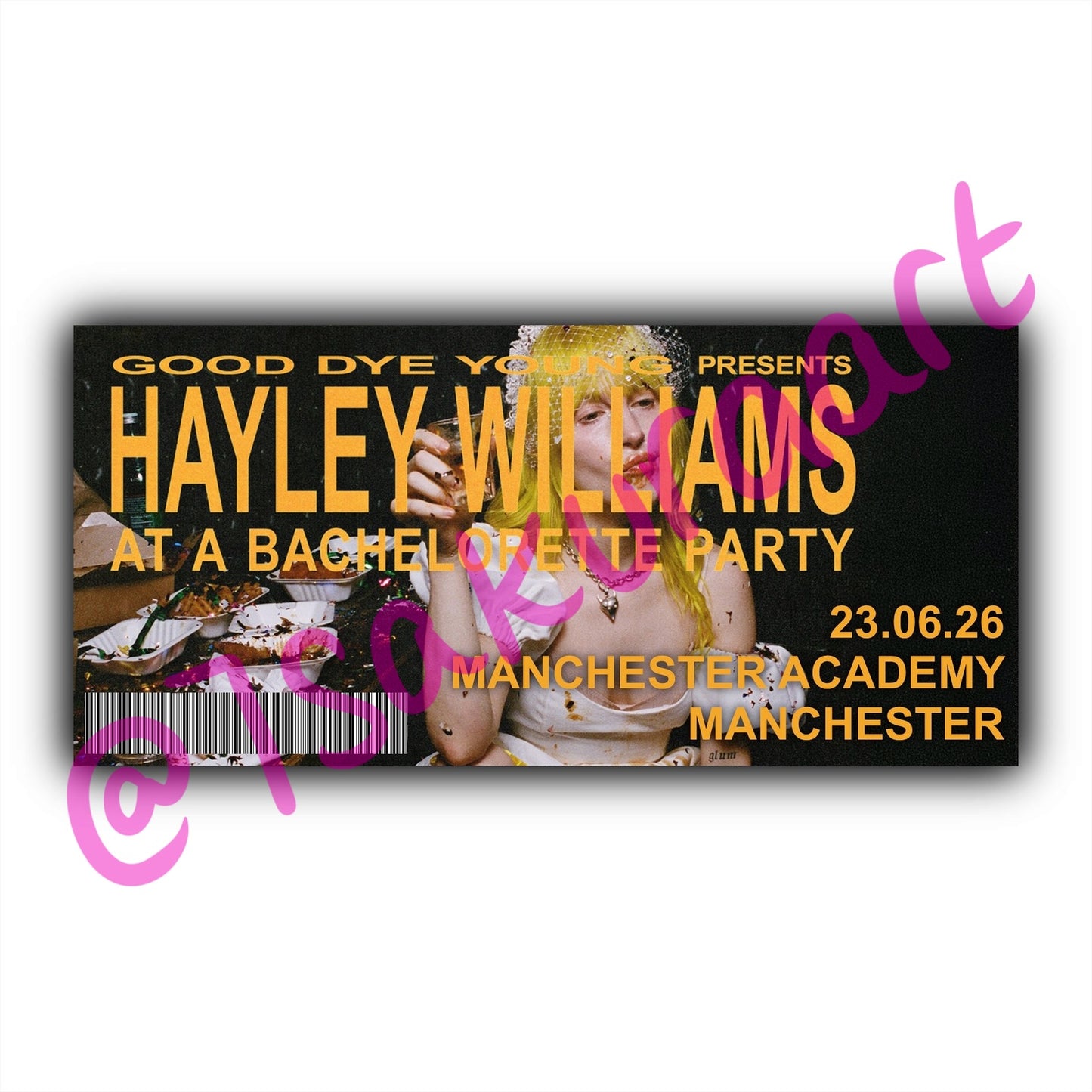 HW 2026 Tour Souvenir Tickets