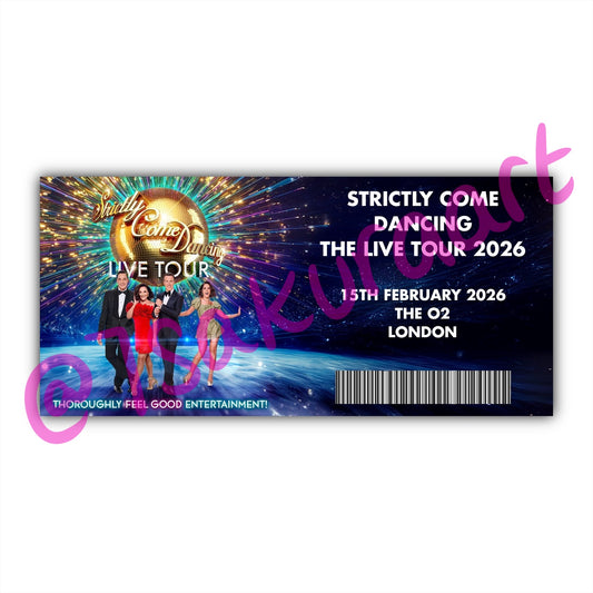 SCD The Live Tour 2026 Tour Souvenir Tickets