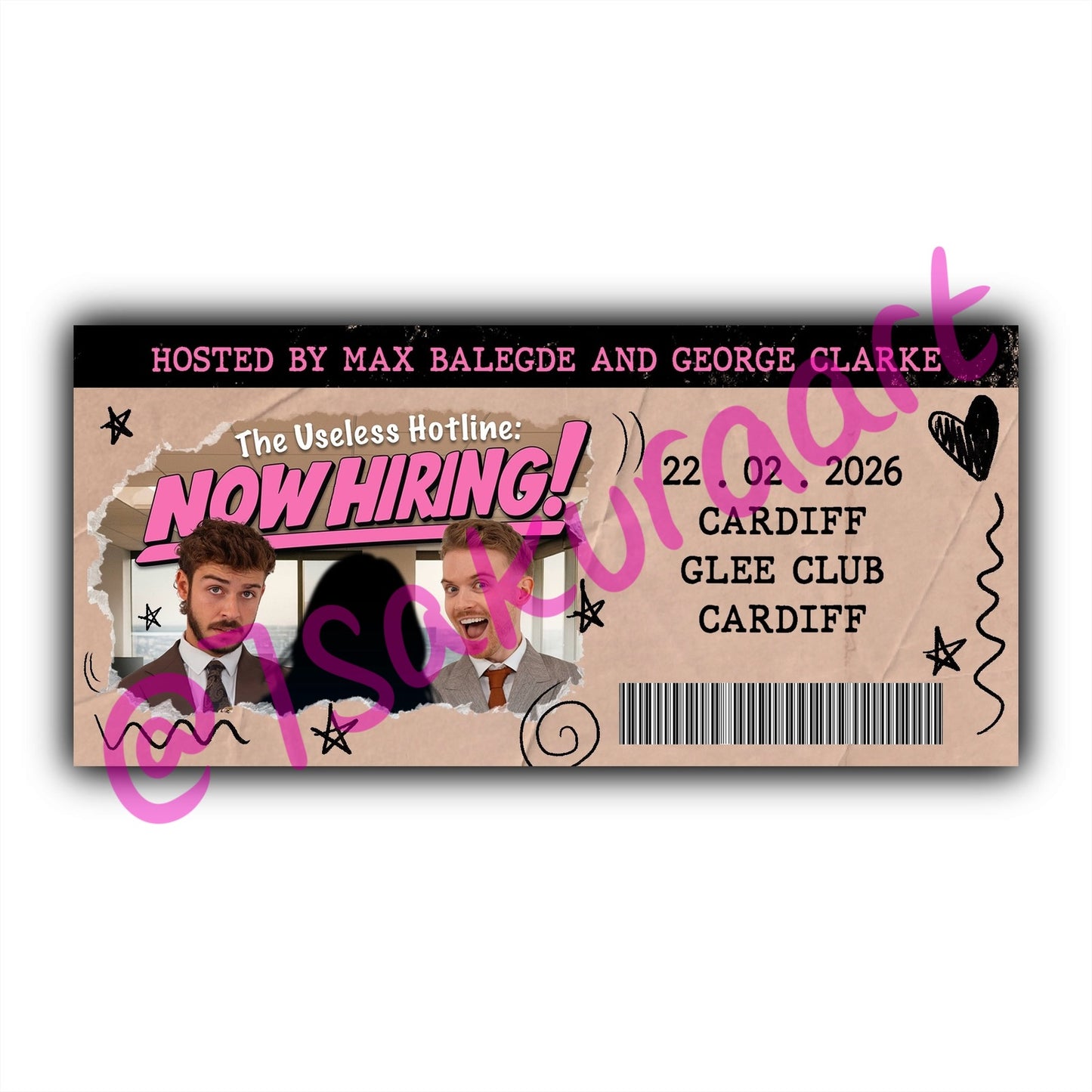 The Useless Hotline 2026 Tour Souvenir Tickets