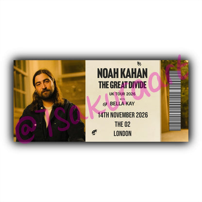 NK 2026 Tour Souvenir Tickets