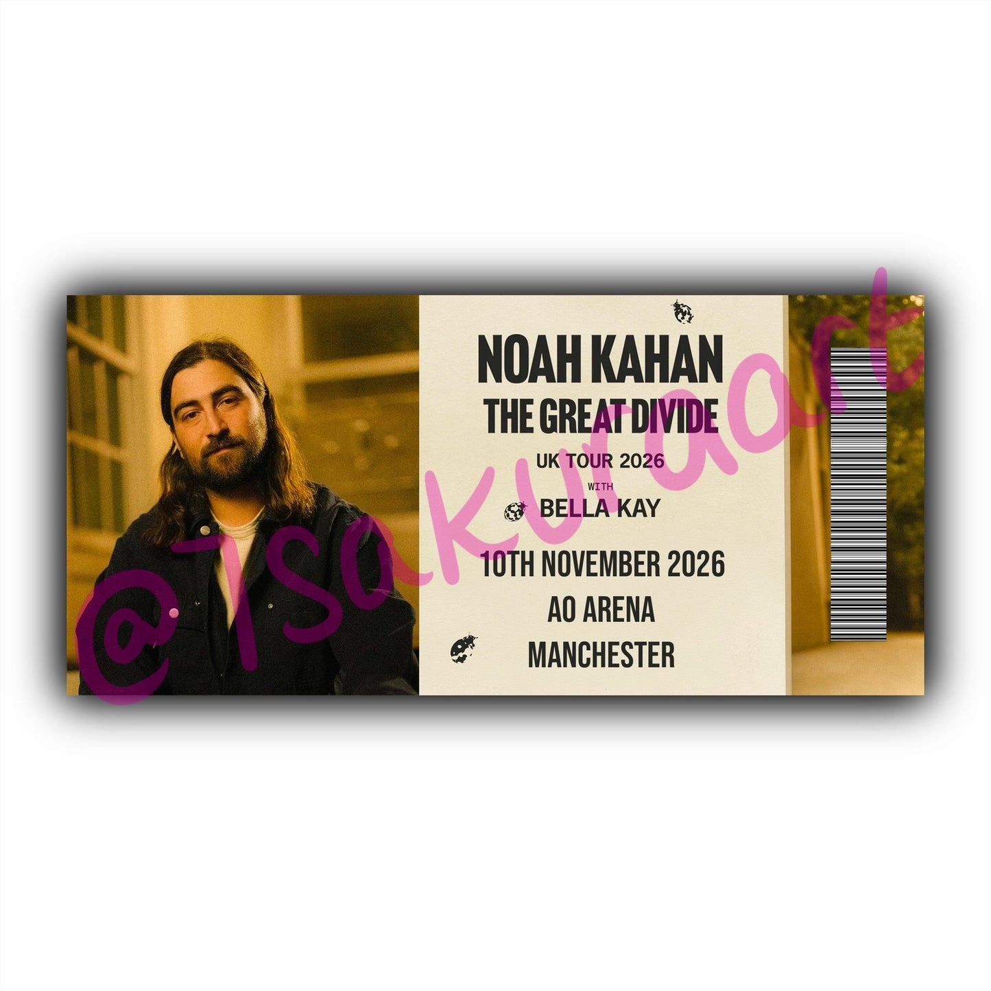 NK 2026 Tour Souvenir Tickets