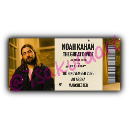 NK 2026 Tour Souvenir Tickets