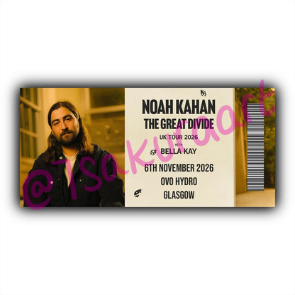 NK 2026 Tour Souvenir Tickets