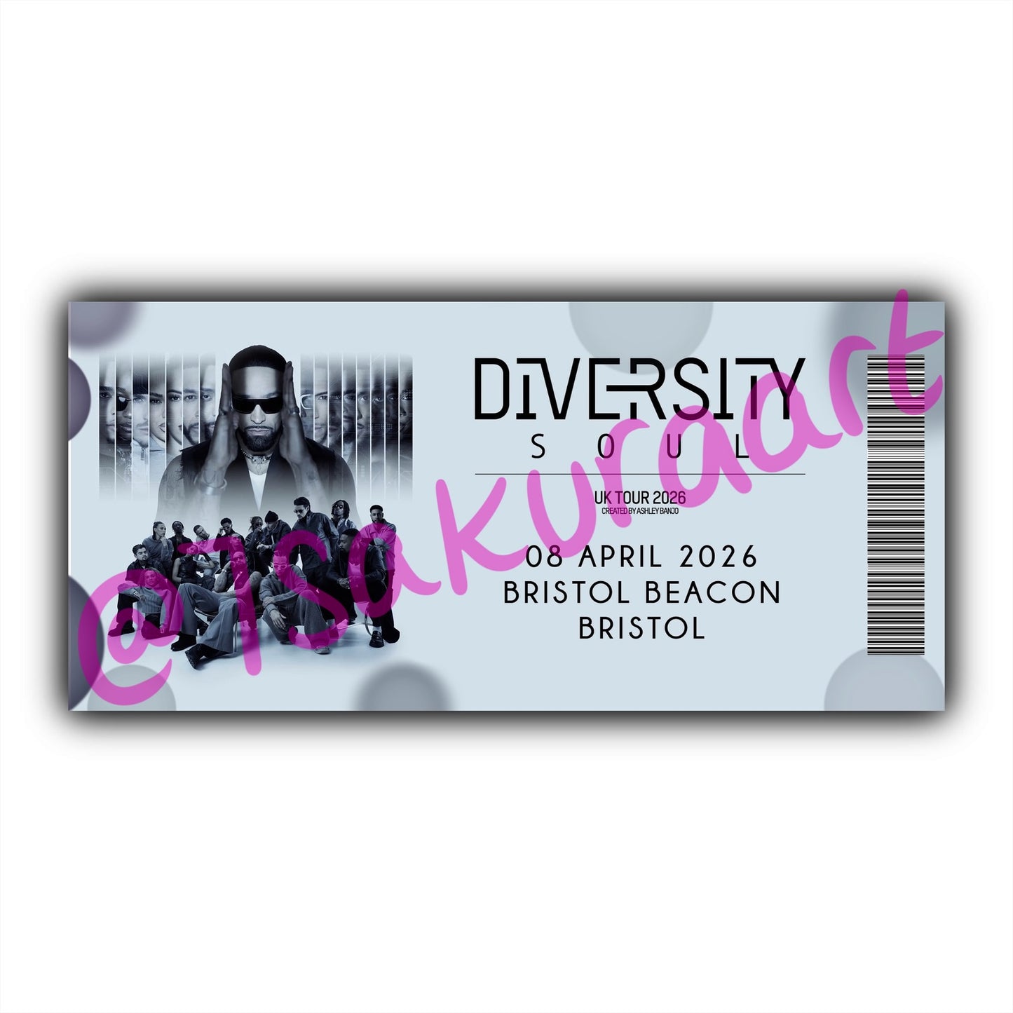 D Dance Group 2026 Tour Souvenir Tickets