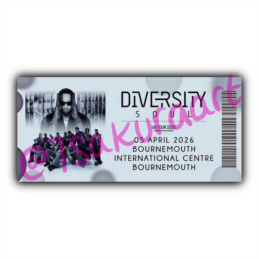 D Dance Group 2026 Tour Souvenir Tickets