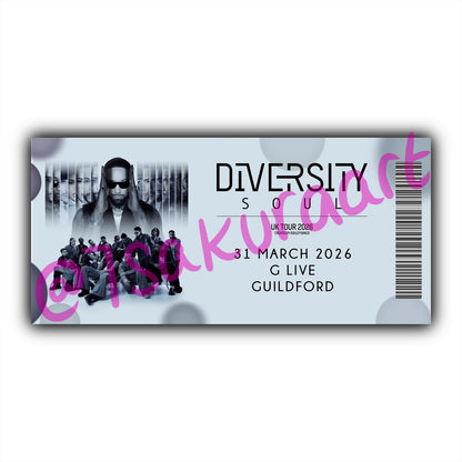D Dance Group 2026 Tour Souvenir Tickets