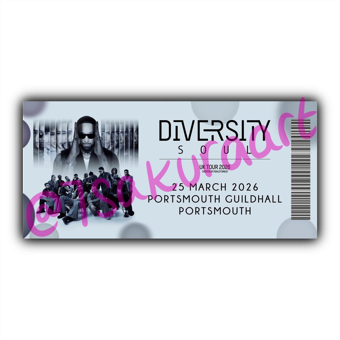 D Dance Group 2026 Tour Souvenir Tickets