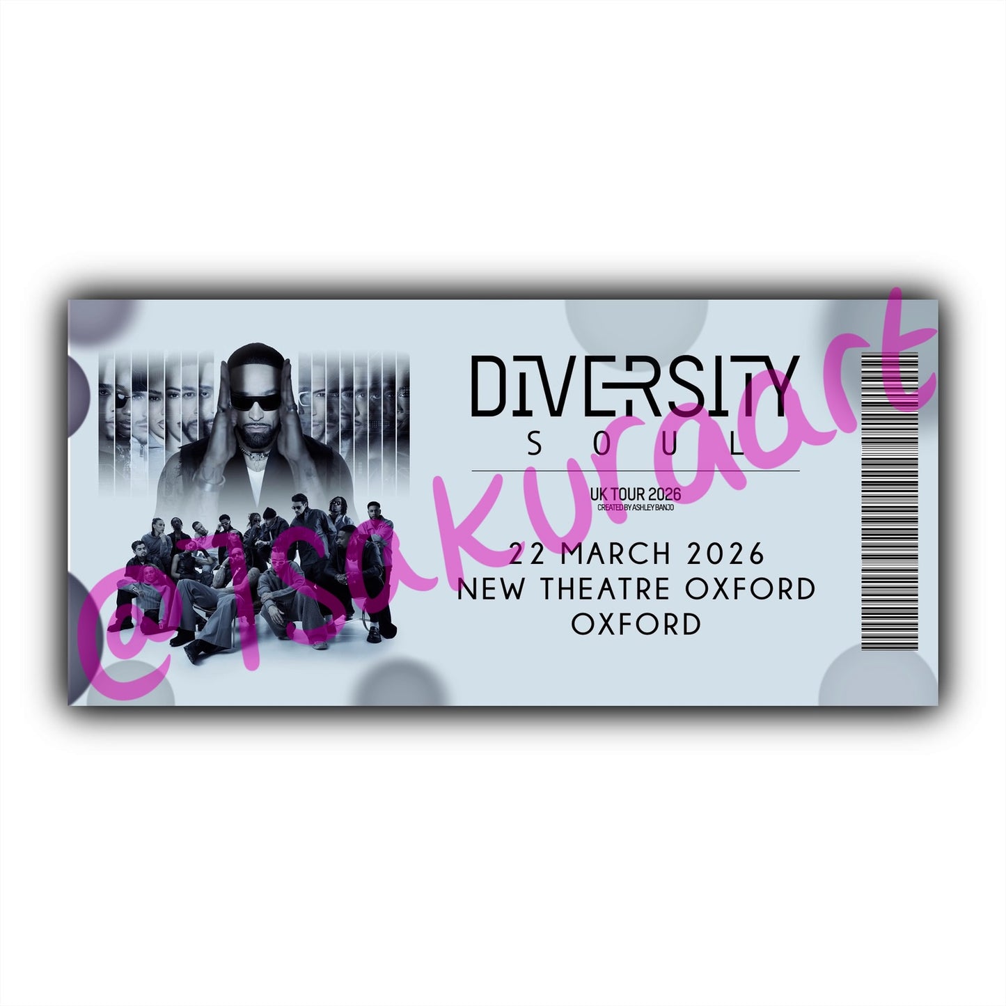 D Dance Group 2026 Tour Souvenir Tickets