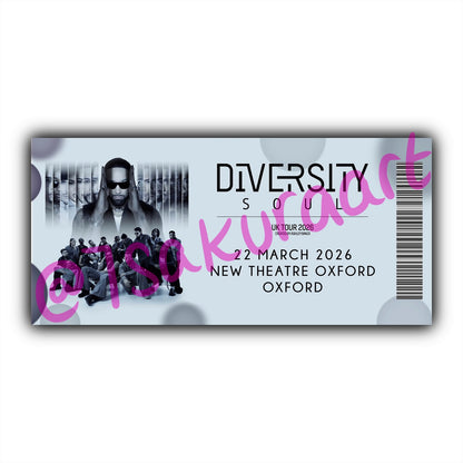 D Dance Group 2026 Tour Souvenir Tickets