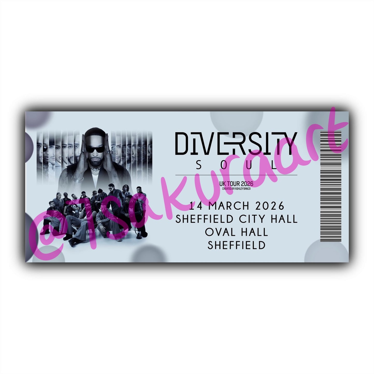 D Dance Group 2026 Tour Souvenir Tickets