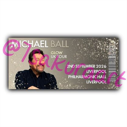 MB 2026 Tour Souvenir Tickets