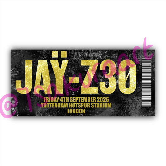 J30 2026 Souvenir Tickets