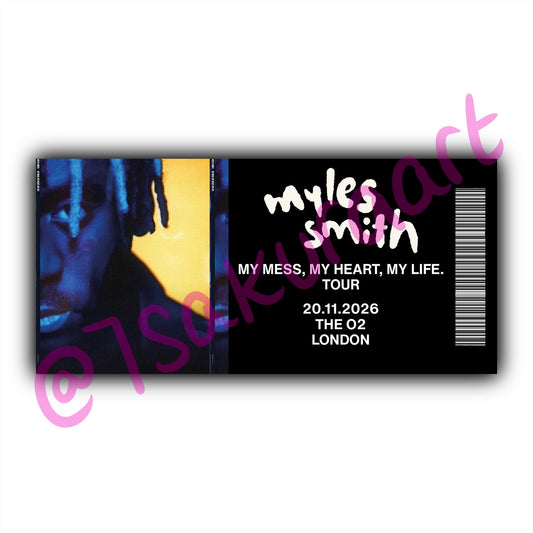MS 2026 Tour Souvenir Tickets
