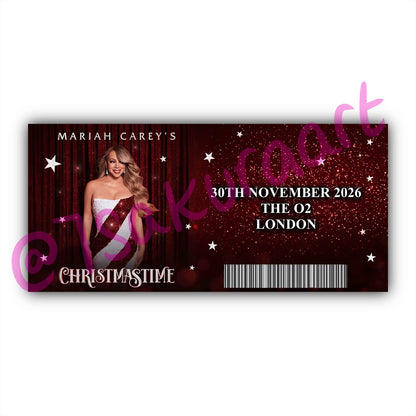 MC Xmas 2026 Tour Souvenir Tickets