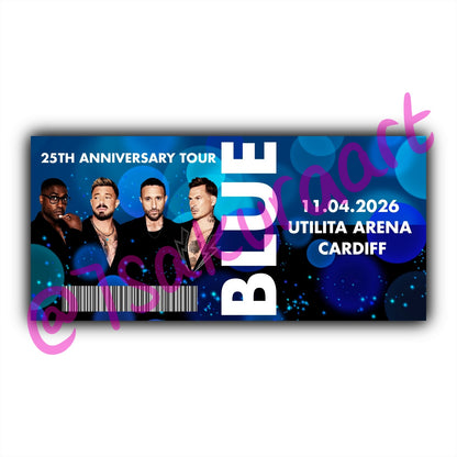 B, 25th Anniversary Tour Souvenir Tickets, 2026 Tour