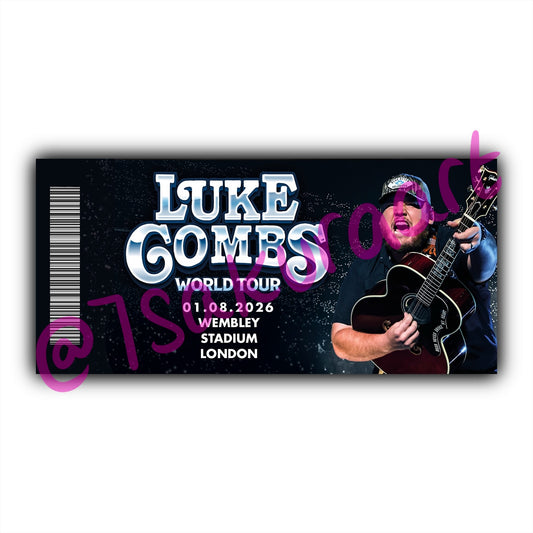 LC 2026 Tour Souvenir Tickets