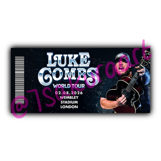 LC 2026 Tour Souvenir Tickets
