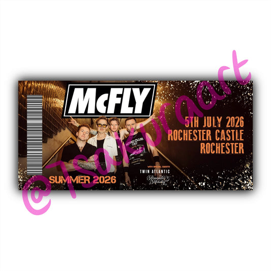 M 2026 Tour Souvenir Tickets