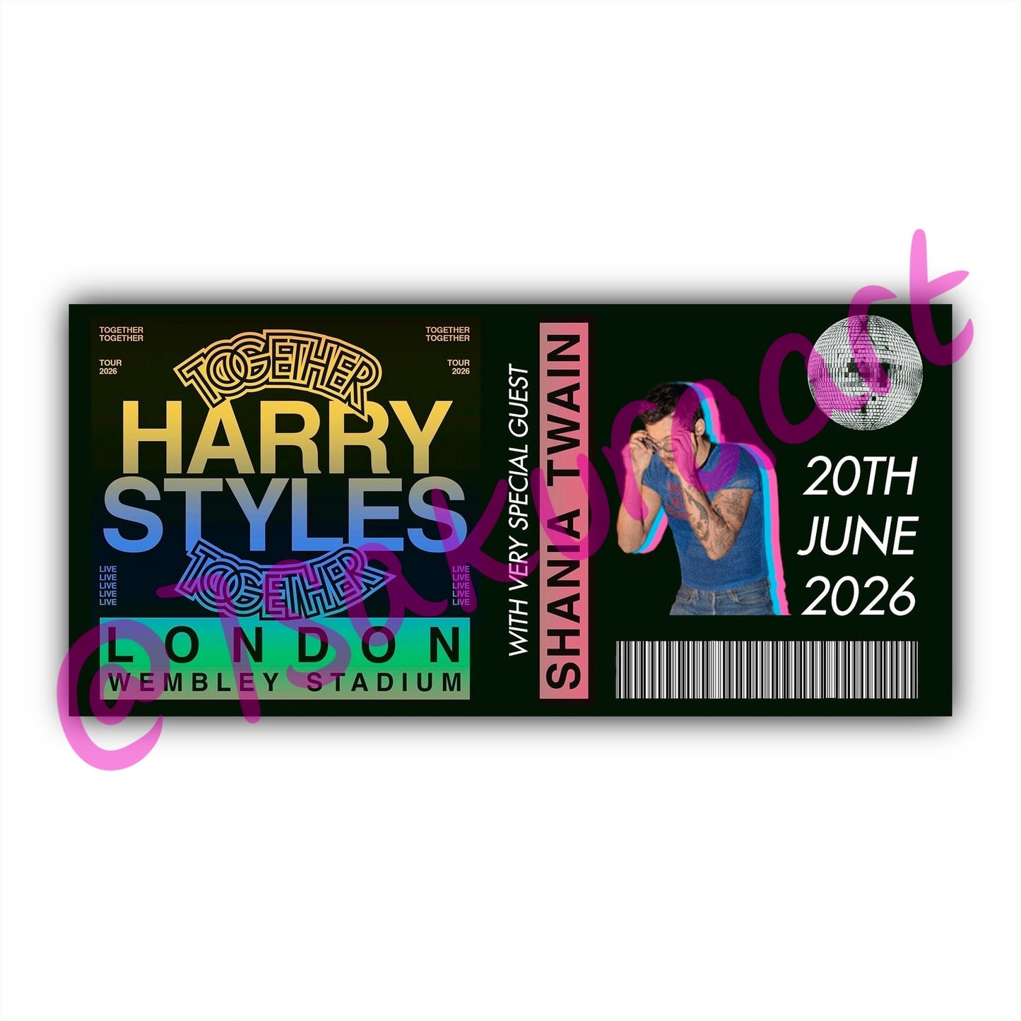 HS 2026 Tour Souvenir Tickets