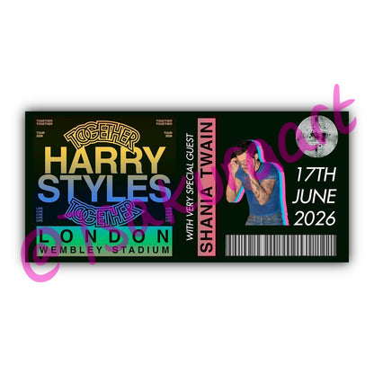 HS 2026 Tour Souvenir Tickets
