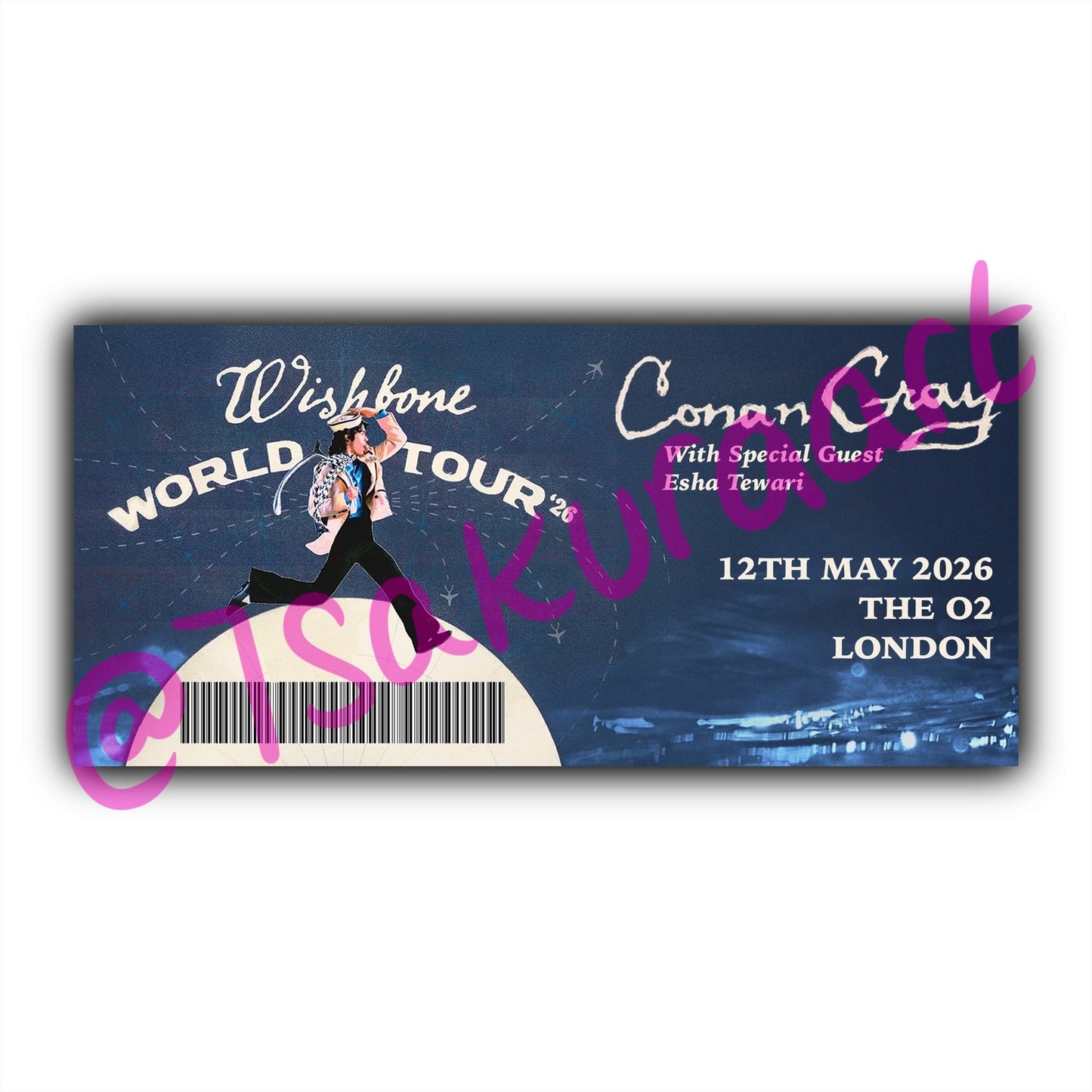 CG 2026 Tour Souvenir Tickets
