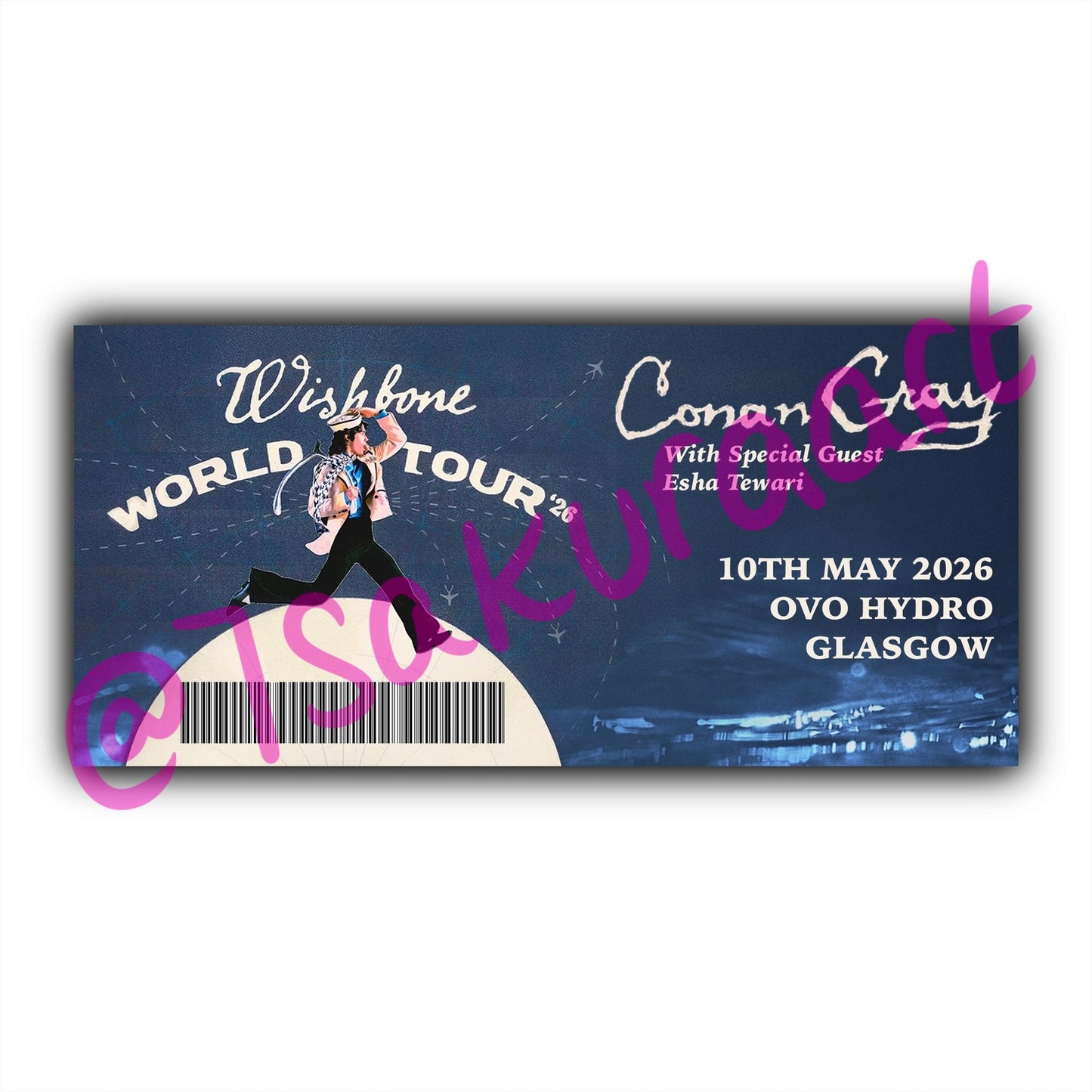 CG 2026 Tour Souvenir Tickets
