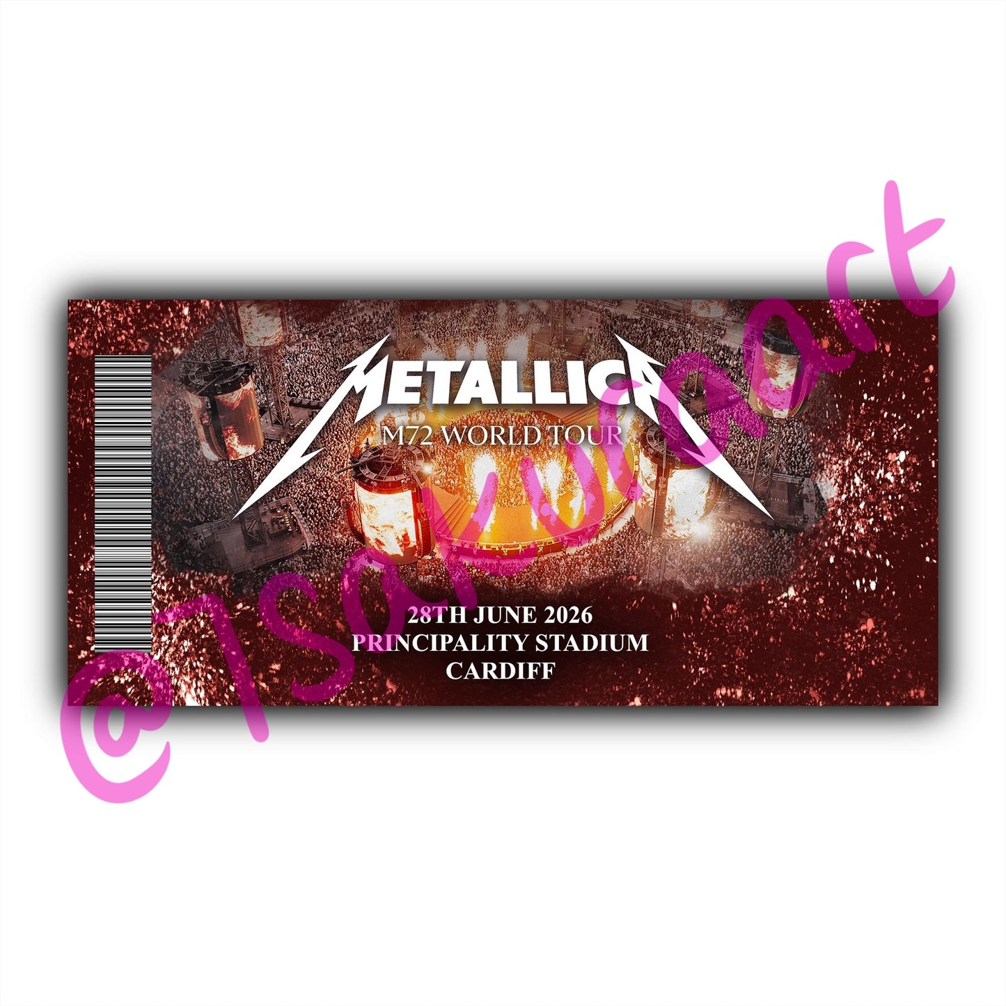 M 2026 Tour Souvenir Tickets