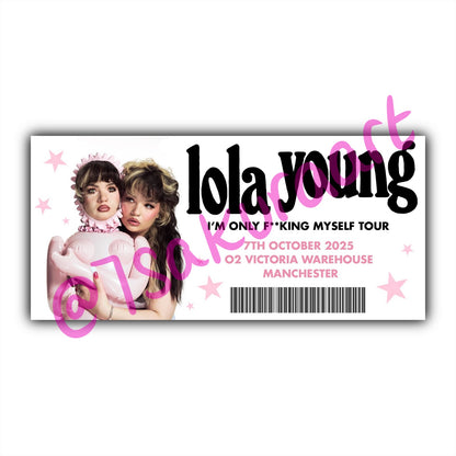 LY 2025 Tour Souvenir Tickets