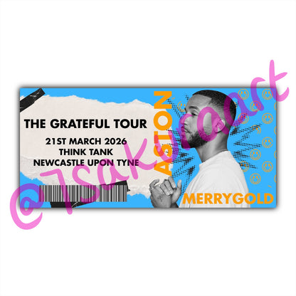 AM 2026 Tour Souvenir Tickets