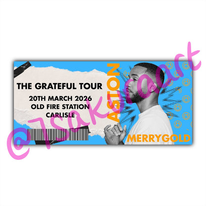 AM 2026 Tour Souvenir Tickets