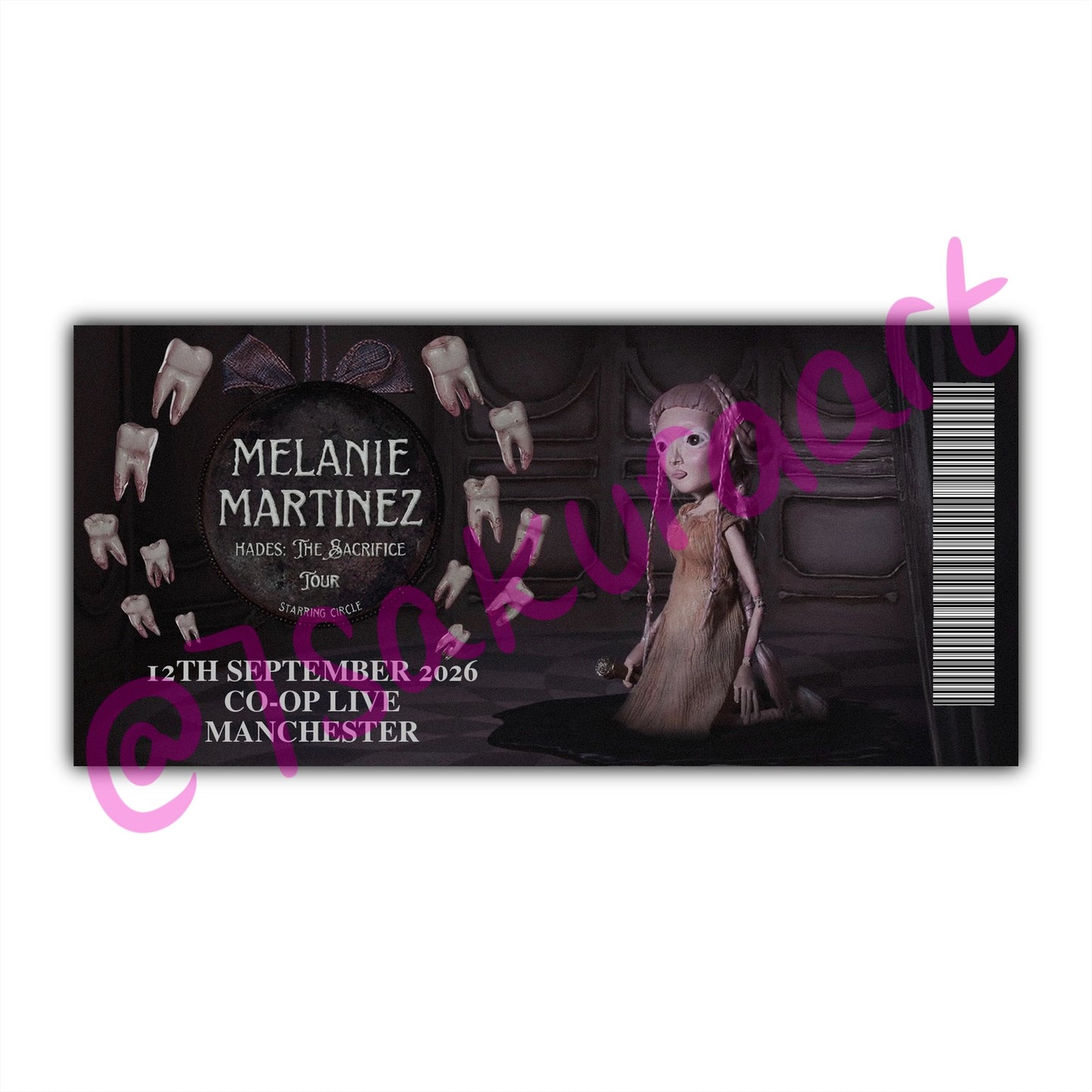 MM 2026 Tour Souvenir Tickets