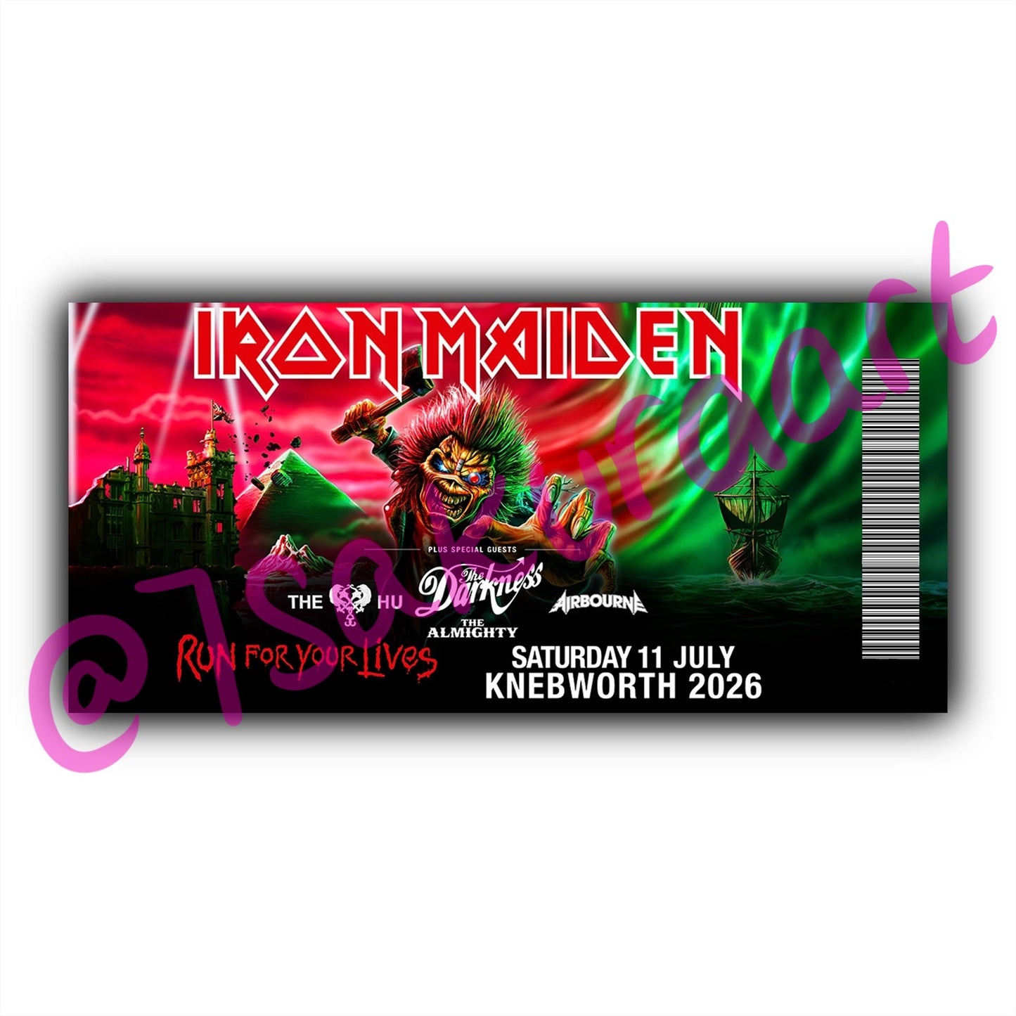 IM 2026 Tour Souvenir Tickets