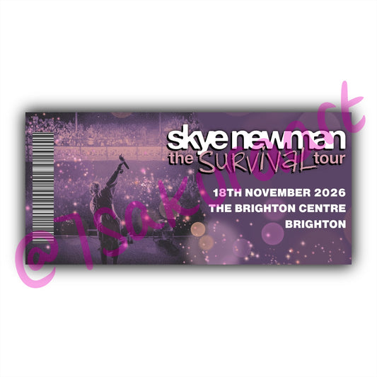 SN 2026 Tour Souvenir Tickets