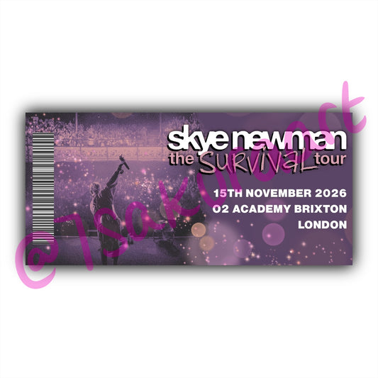 SN 2026 Tour Souvenir Tickets