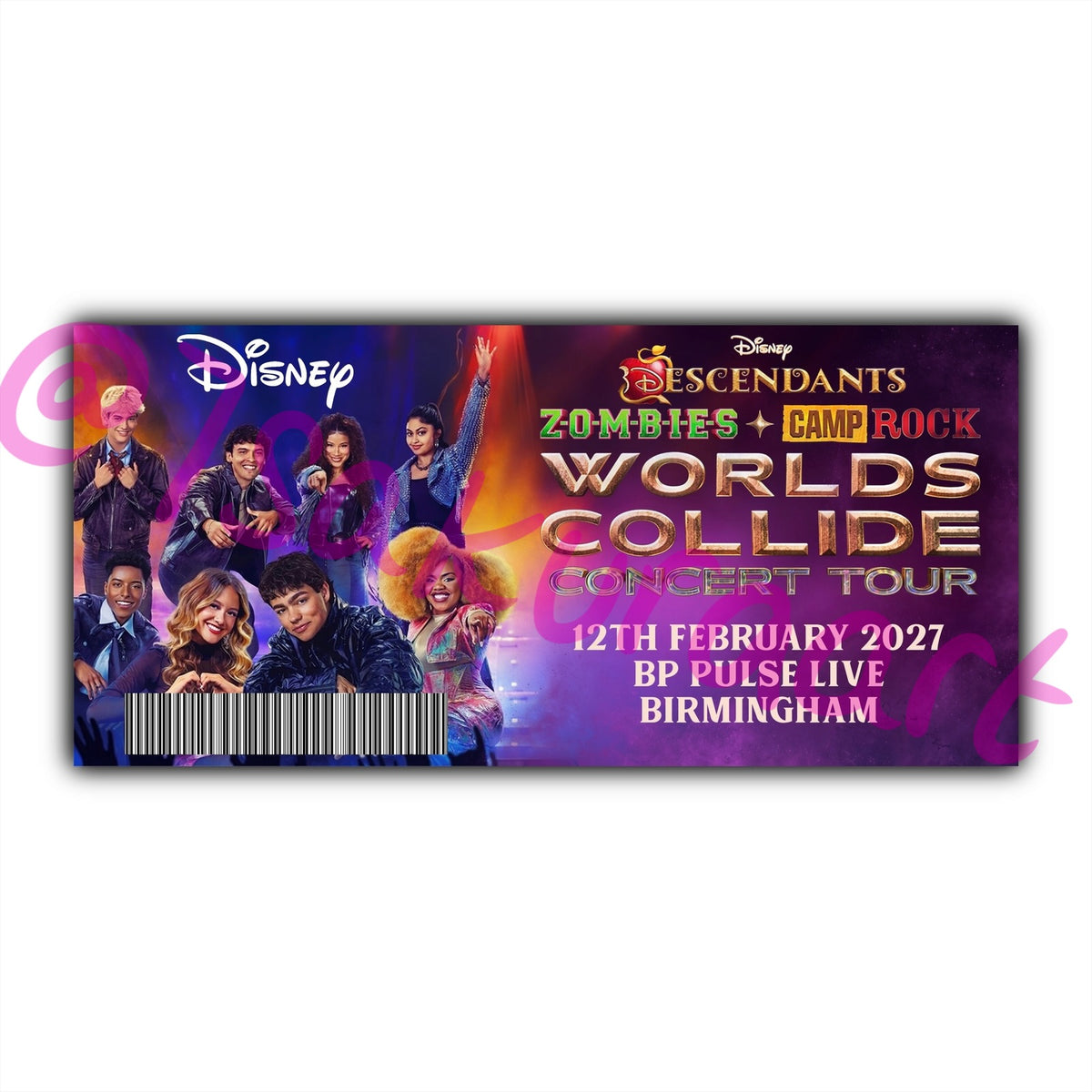D WC 2027 Souvenir Tickets