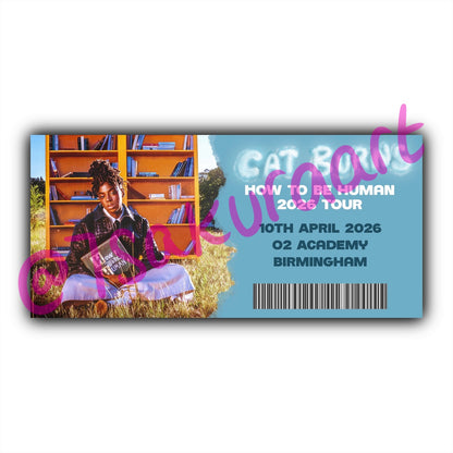 CB 2026 Tour Souvenir Tickets