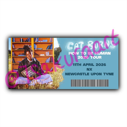 CB 2026 Tour Souvenir Tickets