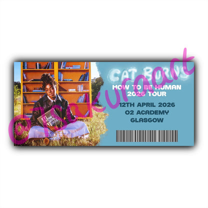 CB 2026 Tour Souvenir Tickets