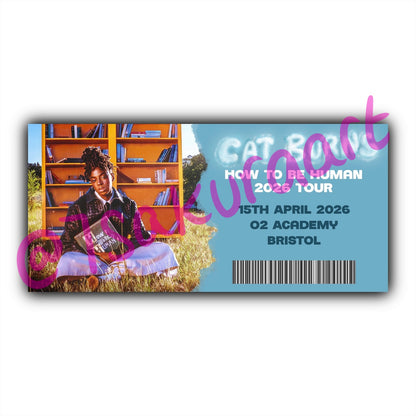 CB 2026 Tour Souvenir Tickets