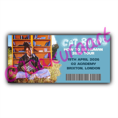 CB 2026 Tour Souvenir Tickets