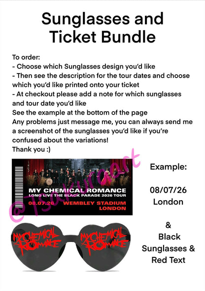 MCR 2026 Tour Sunglasses