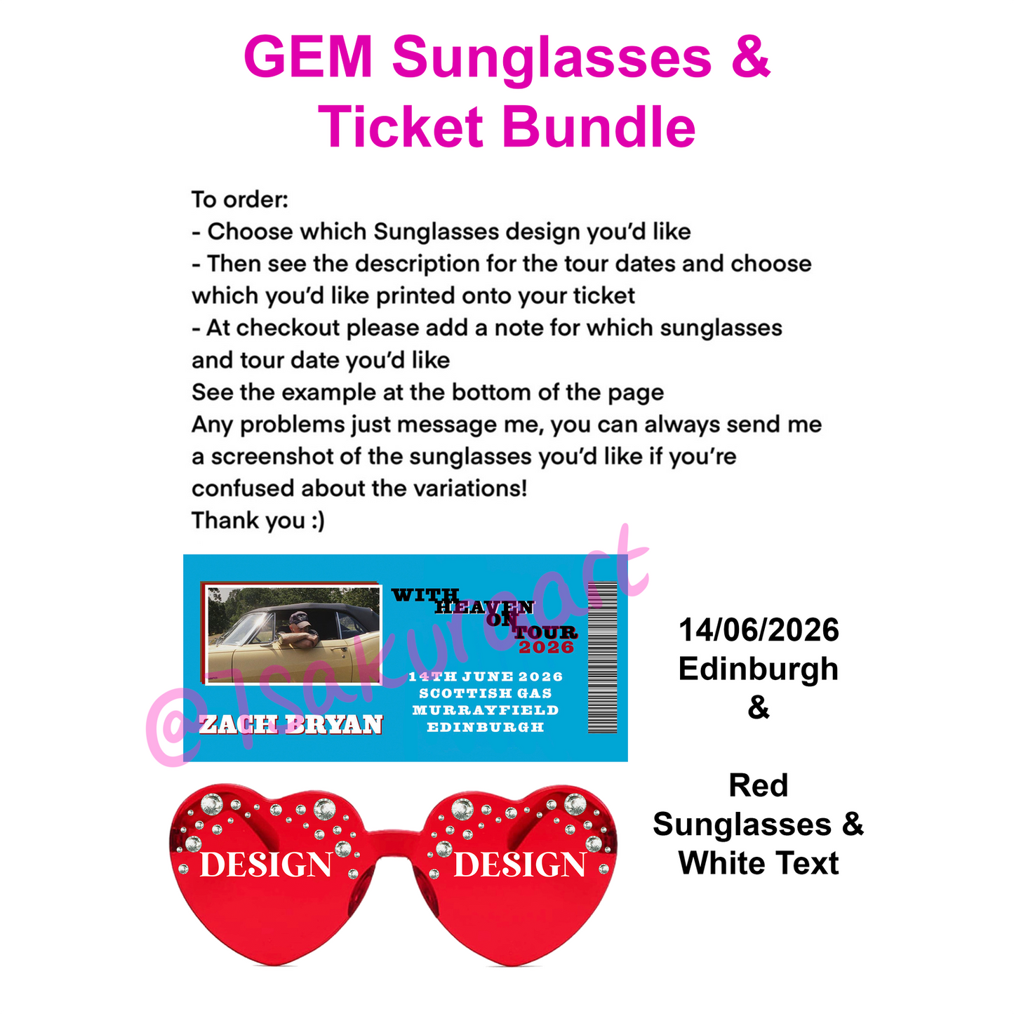 ZB 2026 Tour Sunglasses