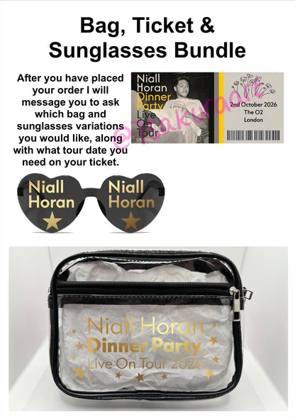 NH 2026 Tour Concert Bag Clear Stadium Approved PVC Concert Crossbody