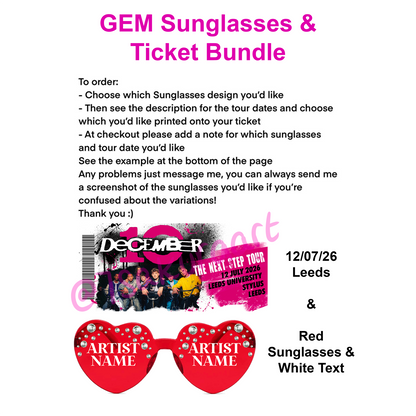 D10 2026 Tour Sunglasses