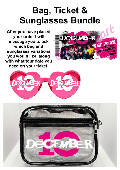 D10 2026 Tour Concert Bag Clear Stadium Approved PVC Concert Crossbody