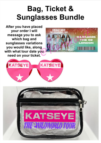 K 2026 Tour Concert Bag Clear Stadium Approved PVC Concert Crossbody