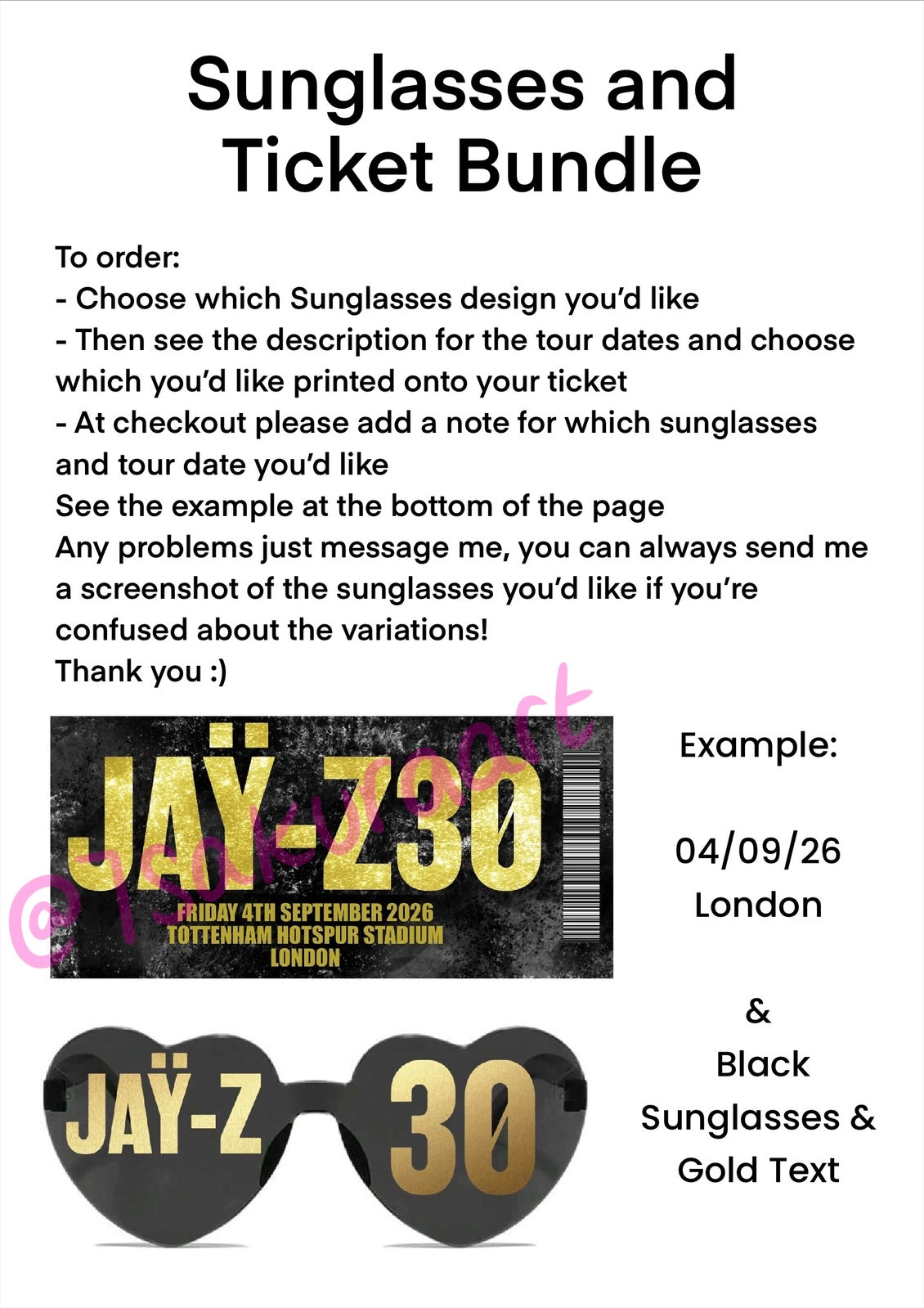 J30 2026 Sunglasses