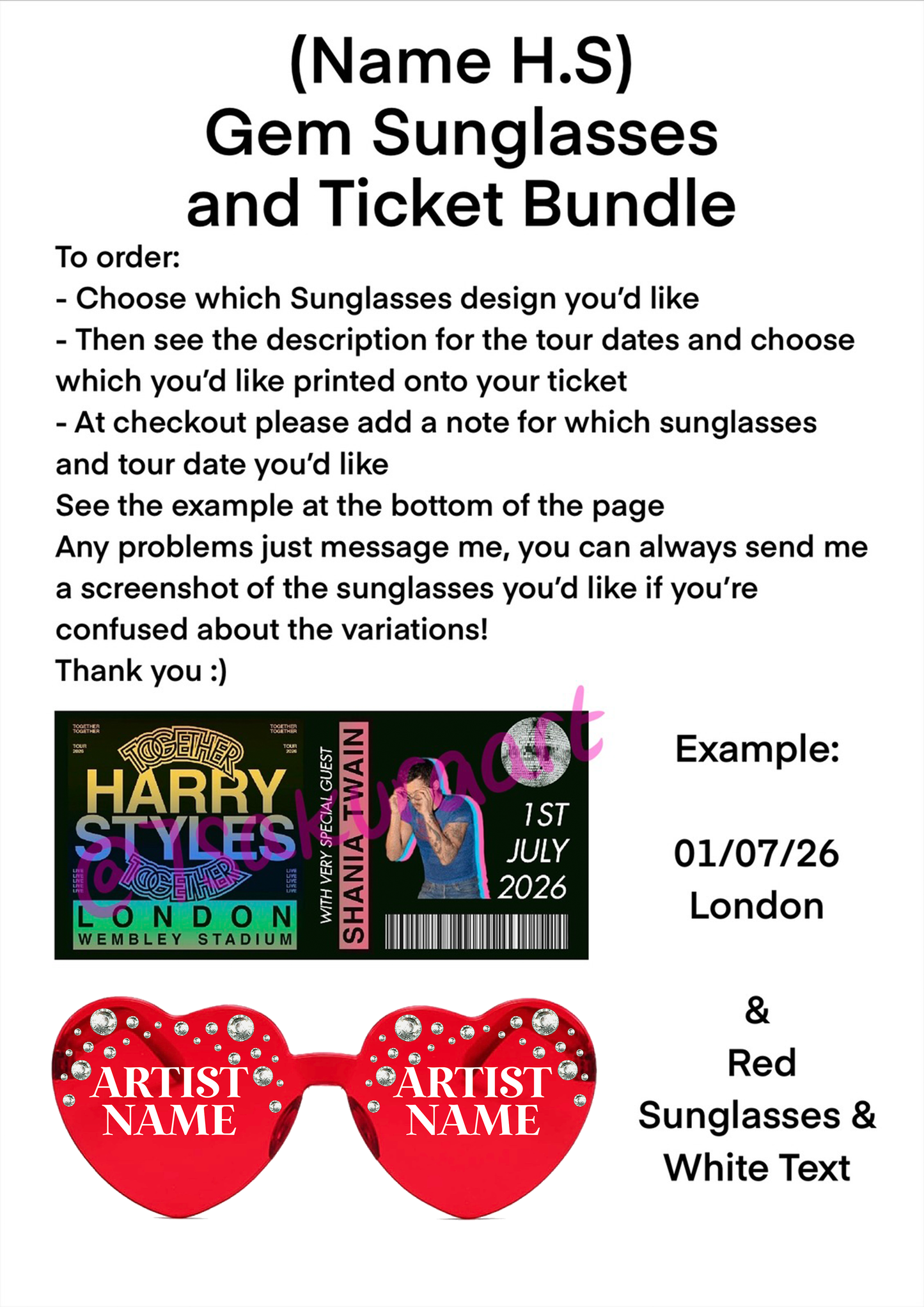 HS 2026 Tour Sunglasses