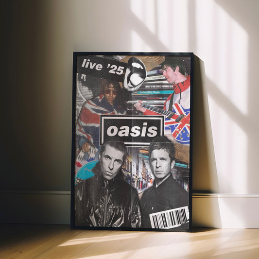DISCOUNTED A4 Britpop Poster